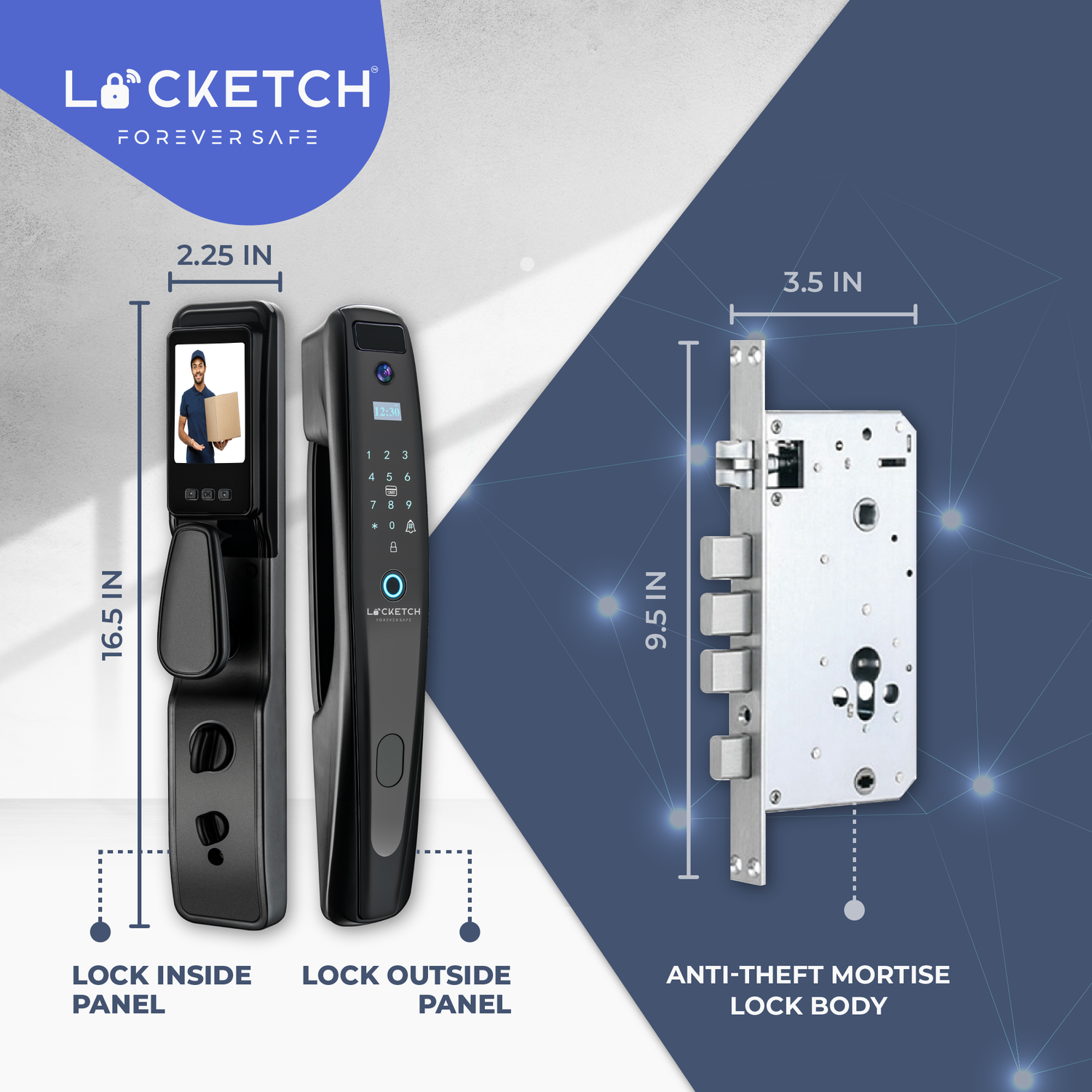 Locketch Camera Smart Door Lock