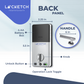 Locketch Deadbolt Smart Door Lock – 4-In-1 Keyless Smart Door Lock with Door Handle – Direct Fit Installation – Wi-Fi Connection